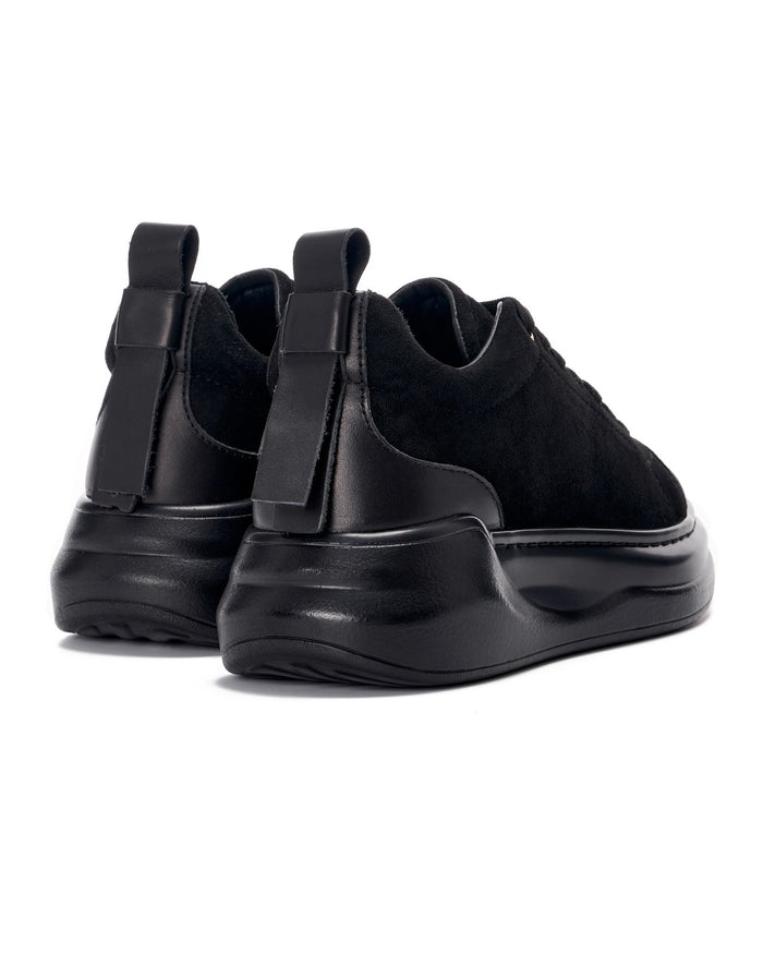 Martin Valen Originals Highrise Women's Belted Full Black Shoes (3)
