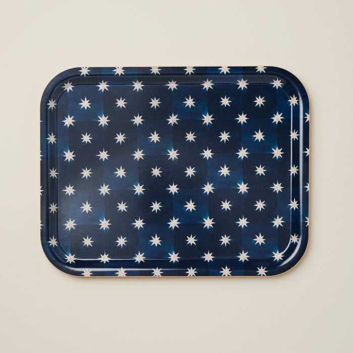 Navy Star Medium Tray | Wanderlust Paper Co