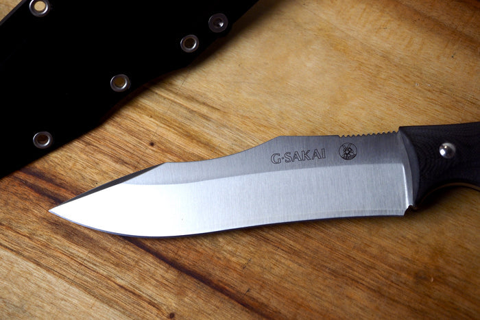 Outdoor Knife - MAGNUM-G Fixed VG1 Steel with G-10 Handle (Belt Clip Sheath Included)