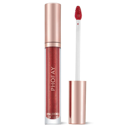 💄Phofay Hyaluronic Lip Gloss – Glass Shine • Hydrating • Plumping Effect