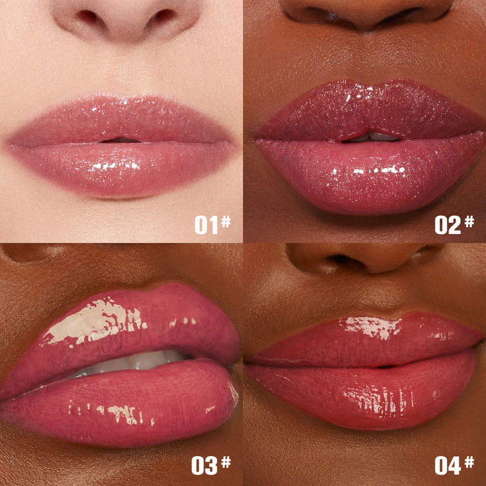 💄Phofay Shiny Lip Plumper Gloss – Long Lasting, Non-Sticky Shine That Survives Heat & Meals