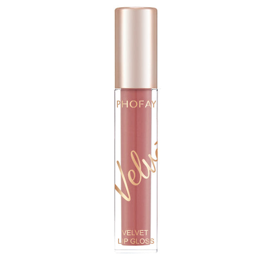 💄PHOFAY Velvet Lip Gloss – Soft Matte, Weightless & Non-Sticky Perfection
