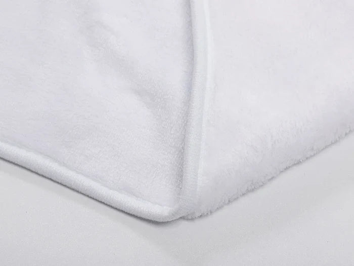Sublimation Blanks Minky Hooded Blanket (130*150cm/51.18inchx59.05inch)