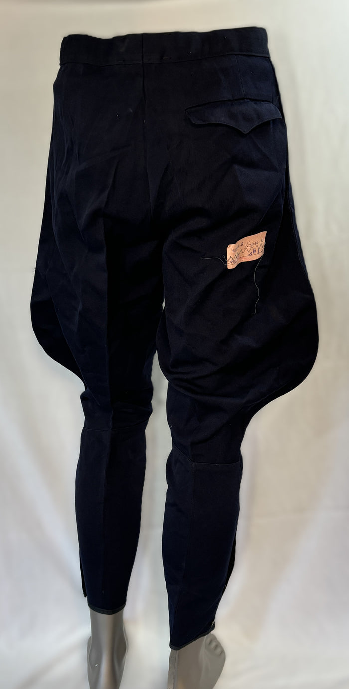 Vintage East German MdI Dark Blue Service Trousers – Transportation Police / Fire Service