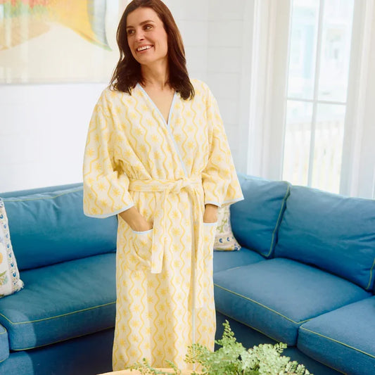 Weezie Bell Sleeve Plush Robe
