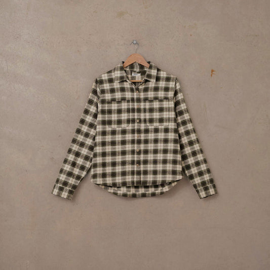 Womens House Check Flannel Shirt
