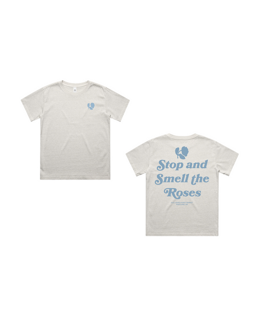 Youth Stop & Smell the Roses Tee (Bone)