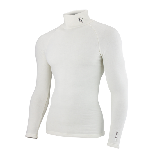 ZeroFit Ultimate Heatrub Baselayer White